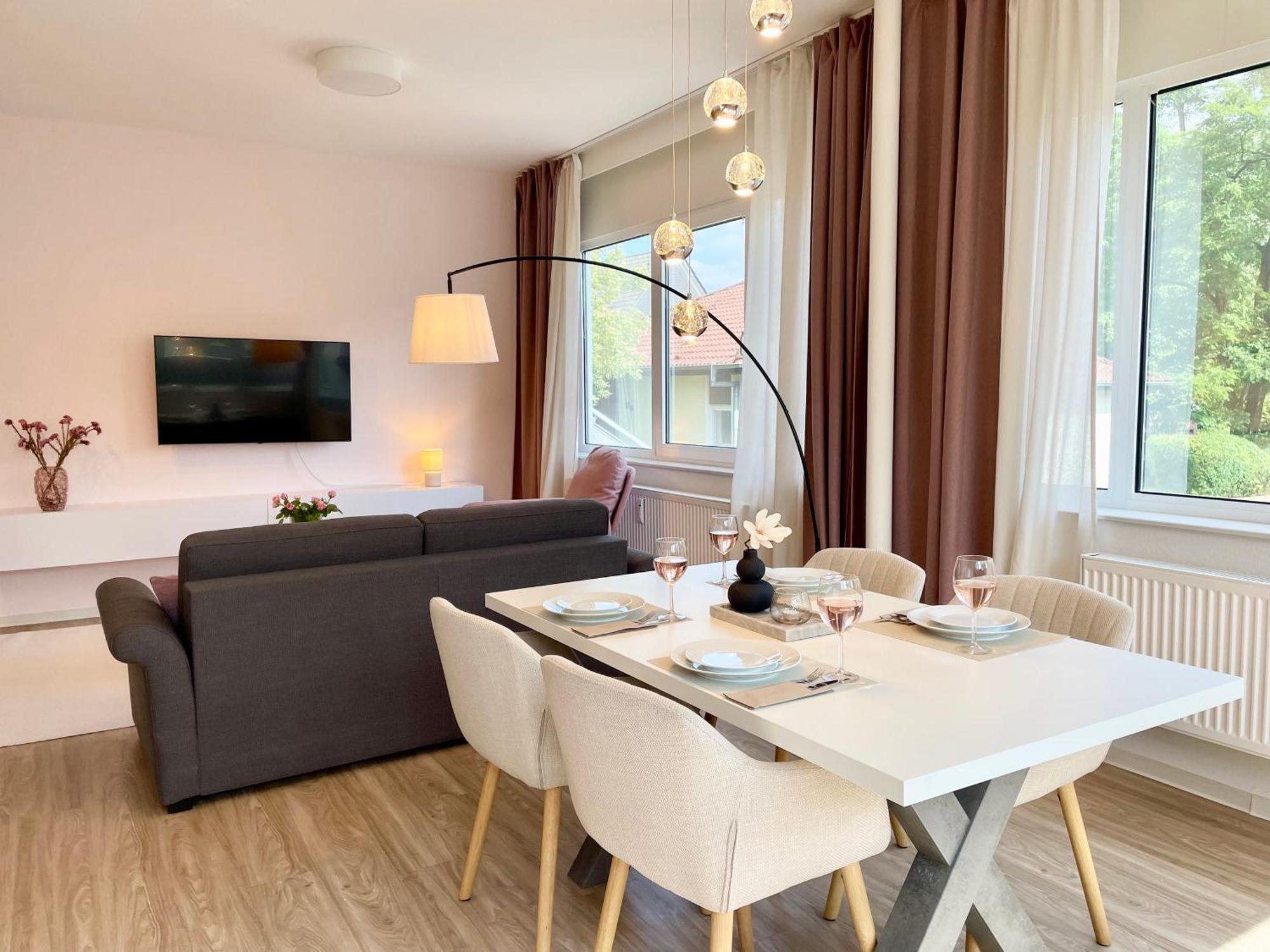 Zentrale Ruheoase Mit Terrasse Villa Bad Rothenfelde Bagian luar foto