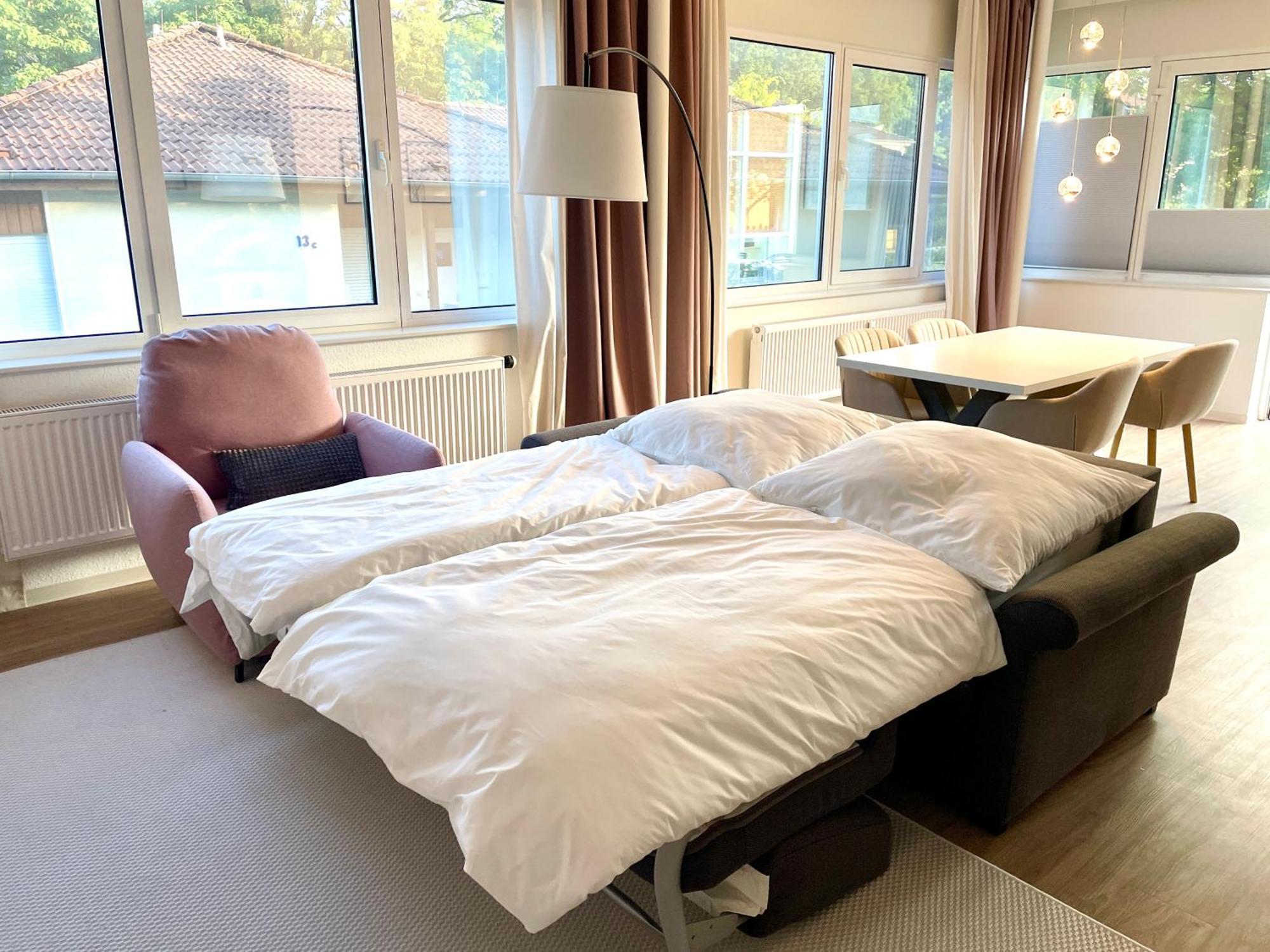 Zentrale Ruheoase Mit Terrasse Villa Bad Rothenfelde Bagian luar foto